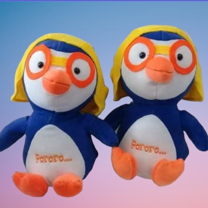 Gambar BONEKA PORORO PINGUIN " M " TINGGI 30 CM dari ALFIAN SHOP 31 undefined Tokopedia