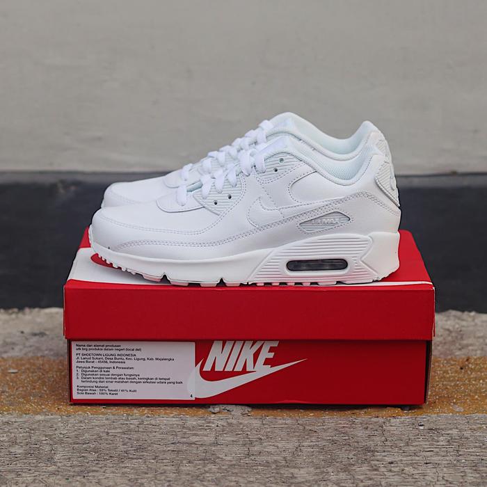 NIKE AIR MAX 90 TRIPLE WHITE BNIB ORIGINAL di  Tokopedia