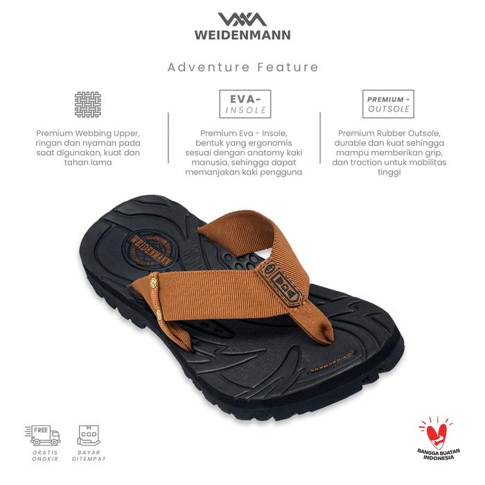 Gambar Sandal Outdoor/Gunung Weidenmann (Adventure 08) - Darkbrown, 38 dari WEIDENMANN OFC undefined Tokopedia