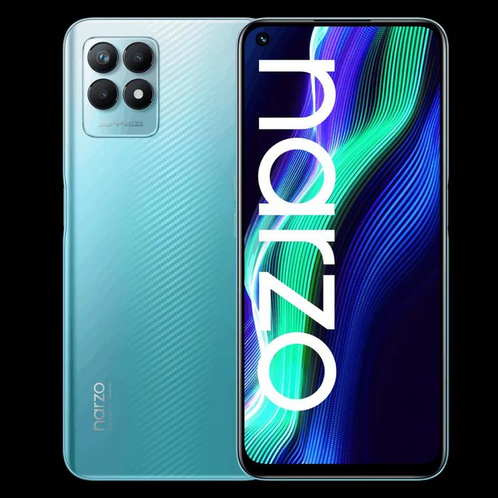 Gambar realme narzo 50 4/64 helio g96, 33w dart,garansi resmi segel no repack - Speed Blue dari MAGNET CELLULER undefined Tokopedia