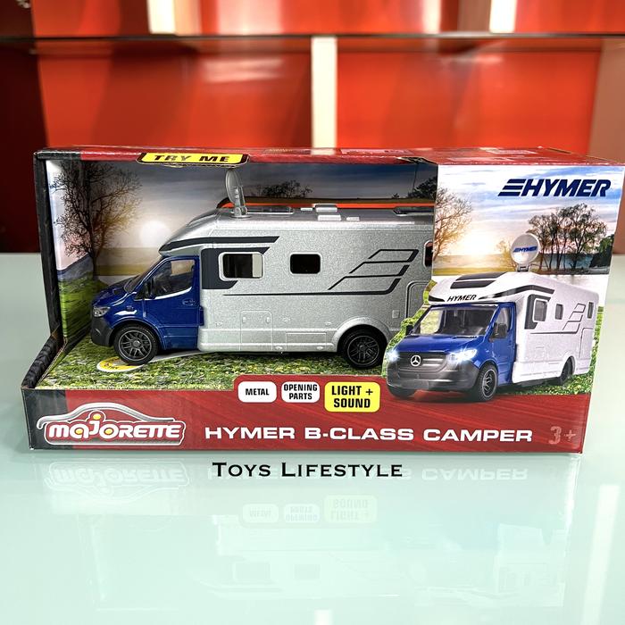 Gambar Mobil Truck Majorette Diecast Hymer B Class Camper (BUNYI NYALA) dari Toys Lifestyle undefined Tokopedia
