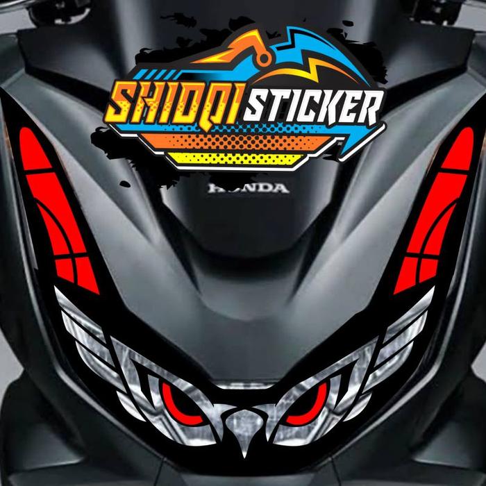 Gambar Stiker lampu pcx 160 Stiker mata elang pcx 160 - Merah dari Shidqi_sticker undefined Tokopedia