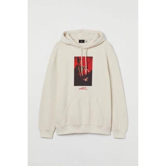 Gambar Sweater Hoodie HnM Cream Nightmare Skull Jaket Hodie Crewneck Unisex - Nightmare, S dari TEAF OFFICIAL undefined Tokopedia