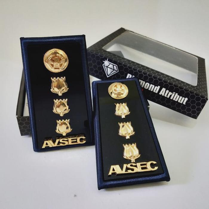 Jual Pangkat Pdh AVSEC 4B kain Akrilik - Kab. Bandung Barat - Diamond ...