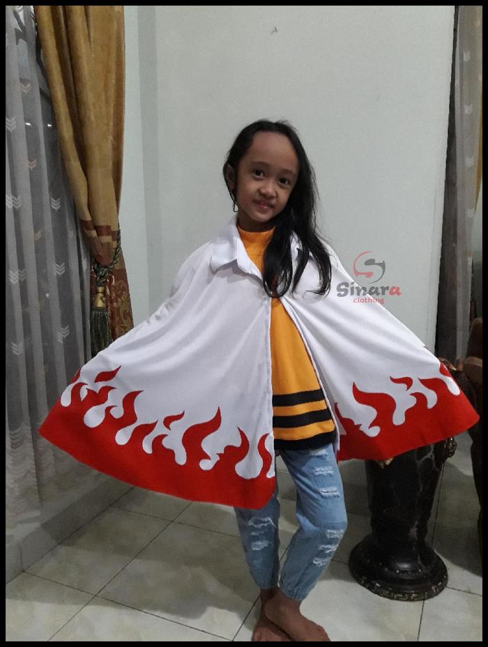Gambar Kostum Anime Jubah Naruto Hokage - S dari sinaraclothing undefined Tokopedia