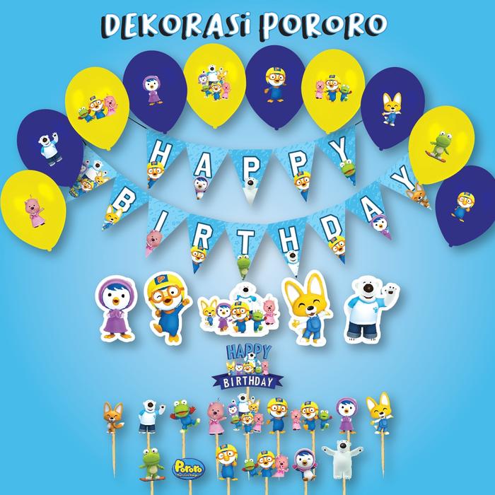 Gambar TOPI PORORO TOPI ULTAH ULANG TAHUN HAPPY BIRTHDAY MAHKOTA LINGKAR ANAK - UNDANGAN ISI 20 dari Scarllet Party undefined 3 Tokopedia