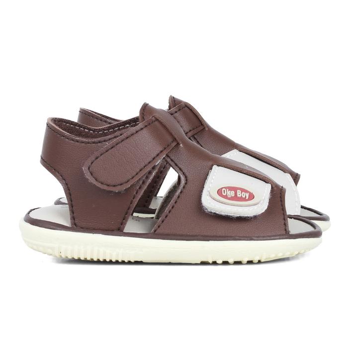 Gambar SYALU SANDAL ANAK LAKI USIA 1 2 TAHUN KECE OKE BOY SL08 - COKLAT, 22 dari syalu undefined Tokopedia
