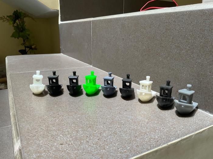 Gambar Cetak 3D Print PLA+ - Putih, 0.2 dari N.A Hobby undefined Tokopedia