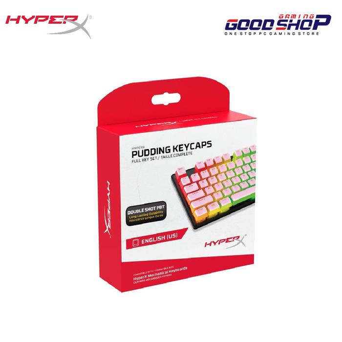 Gambar HyperX Pudding Keycaps PBT - Merah Muda dari GOODGAMINGSHOP undefined Tokopedia