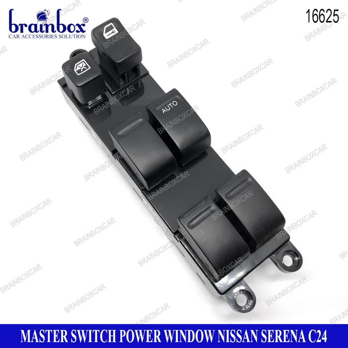 Gambar Master Switch Power Window Nissan Xtrail Serena C24 Tombol Jendela - Serena C24 dari Brainbox Car and Home undefined Tokopedia