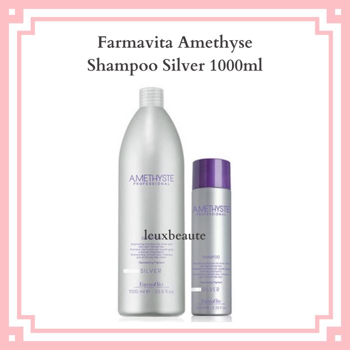 Gambar Farmavita Amethyste Shampoo Silver - 1000ml dari LeuxBeaute undefined Tokopedia