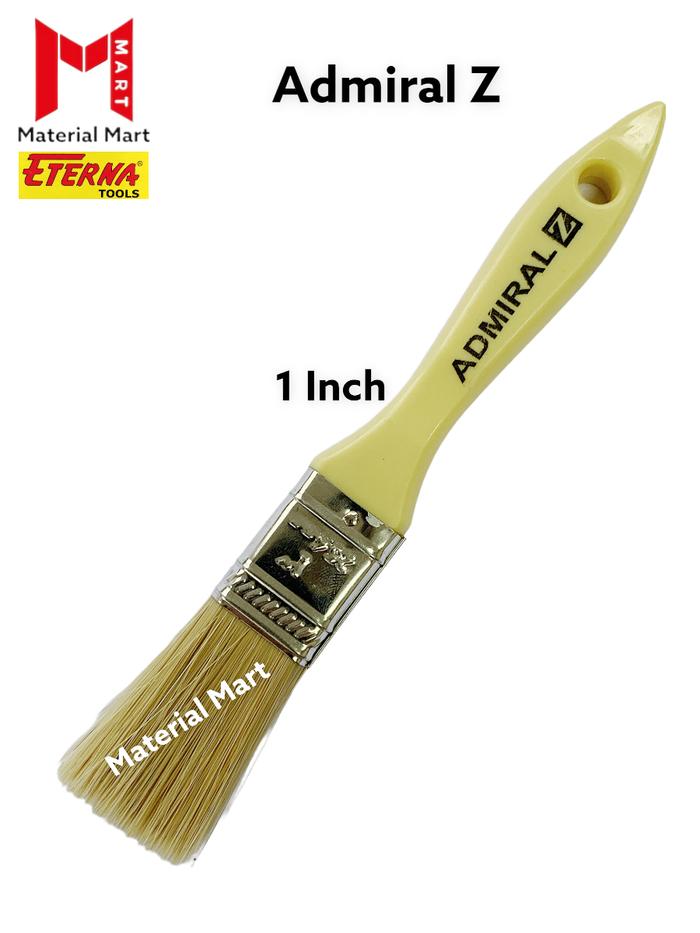 Gambar Kuas Cat Admiral Z Gagang PVC |Kuas Eterna Admiral Z | Kuas Cat Tembok - 1 Inch dari Material Mart Indonesia undefined Tokopedia