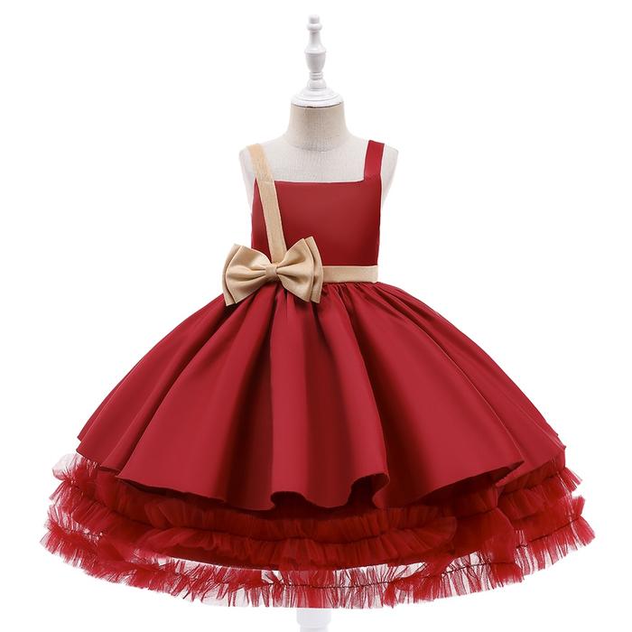 Gambar Baju Pesta Anak Perempuan Natal Christmas Dress Party Baju Gaun Import - C2 MERAH, 140 dari BeliYu Kids undefined Tokopedia