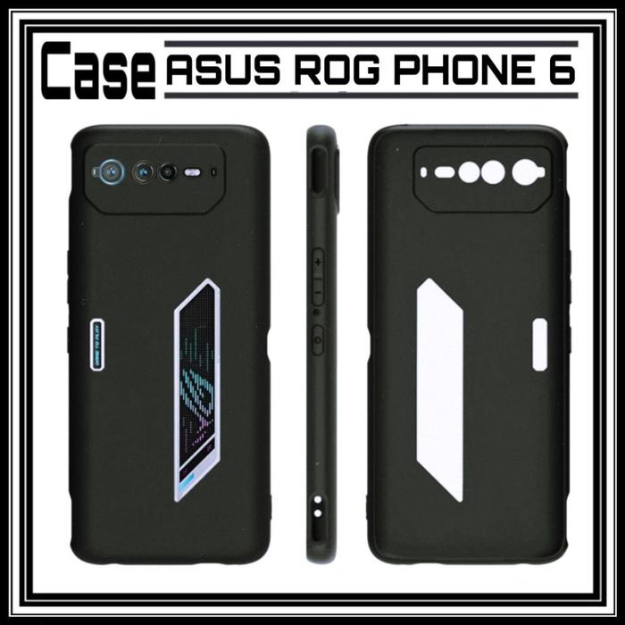 Gambar ASUS ROG PHONE 6 CASE MACARON LIST ORIGINAL CASING CAFELE SOFT COVER - HITAM., ASUS ROG 6 dari Markas acc 88 undefined Tokopedia