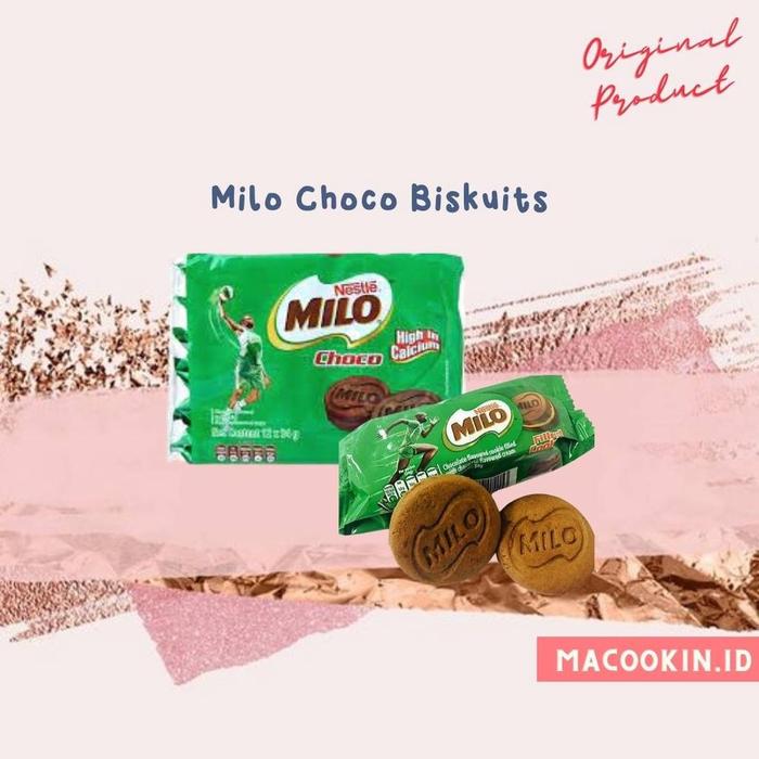 Gambar Milo Biscuit 1 Pack 12 Pcs Biskuit Coklat rasa Milo Original - 3 pcs(3x34gr) dari fiellebeautystore undefined Tokopedia