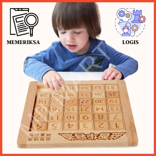 Gambar MAINAN BOARD GAME ANAK BELAJAR ANGKA MATH MAENAN EDUKASI TOYS SUSUNAN dari milmart.id undefined Tokopedia