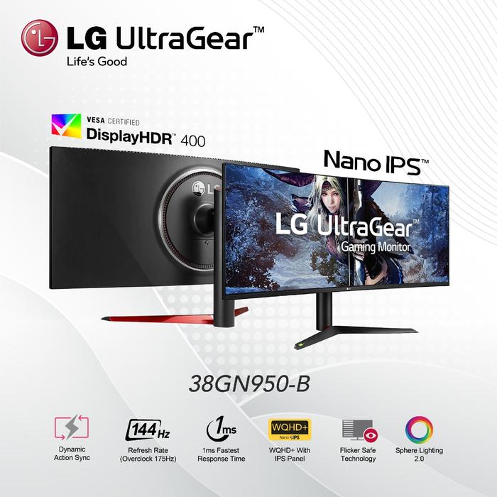 LG 27GP950-B ゲーミングモニター 4K 144Hz IPS ハイエンドゲーミングモニター「LG UltraGear™」シリーズ～ 次