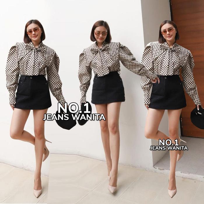 Gambar Denim Skirt Rok jeans rok mini rok pendek wanita gaya korean - Hitam, 27 dari YuTrend undefined Tokopedia