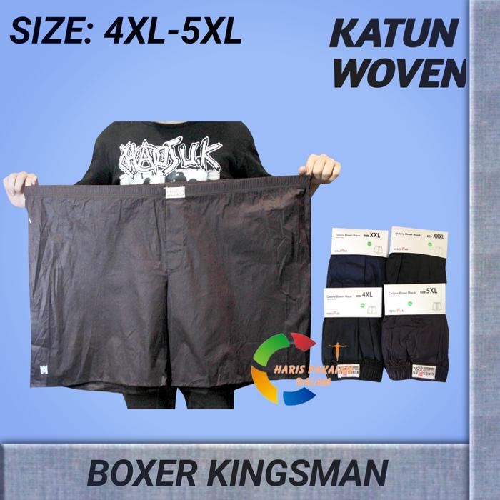 Jual Boxer Santai Pria Kingsman Katun Woven Isi 1 pcs - Jakarta Utara ...