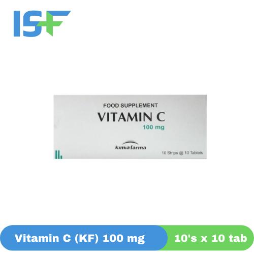 Gambar Vitamin C KIMIA FARMA 50 mg - 100 mg - 250 mg - 100 mg dari Ikonsby undefined Tokopedia