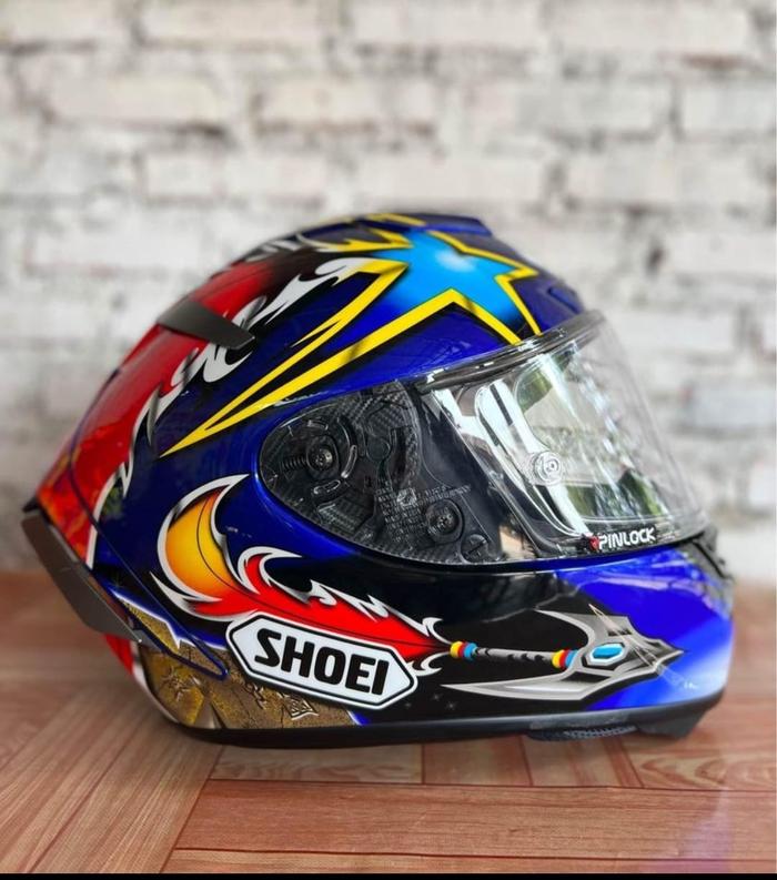 Jual SHOEI X14 NORICK ABE TC2 M Bekasi Moto Force