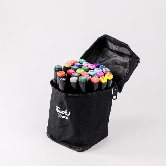 Gambar Set Spidol Warna Dual Side Fine Art Brush Pen Art Marker 48 Warna - 30 Warna dari MAJU BEKASI undefined Tokopedia