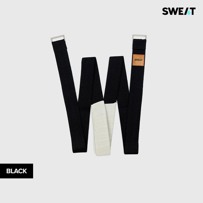 Gambar SWEAT YOGA MAT COMMUTER CARRIER SLING WITH SHOULDER PAD - Black dari SWEAT.ID undefined Tokopedia