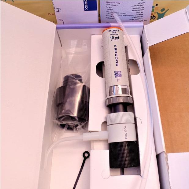 Jual Bottle top dispenser cap. 1 10 ML SOCOREX Calibrex SOC520.010