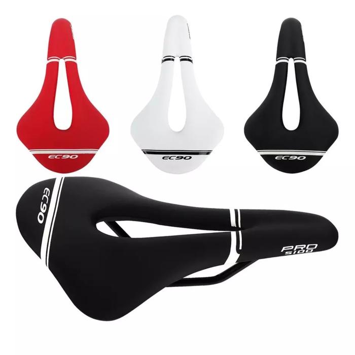 Jual EC90 Saddle Roadbike MTB Sadel Sepeda Jok Sepeda Merah