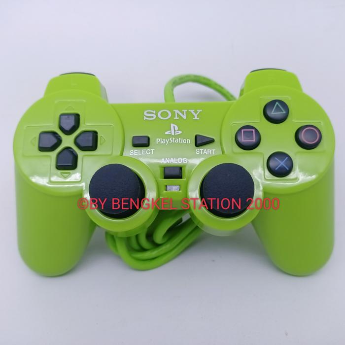 Gambar STIK JOY STICK CONTROLLER PS2 TW WARNA KABEL WARNA SERAT - Hijau dari BENGKEL STATION 2000 undefined Tokopedia