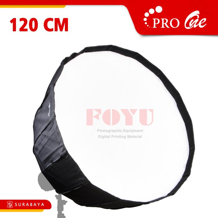 Gambar Softbox Quick-Assemble Deep Parabolic Pro One Diameter 120 cm - Tanpa Grid dari Foyu Photo undefined Tokopedia