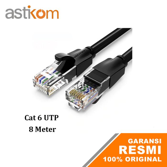 VENTION Cat.6 UTP LANケーブル 40m Black IB-4922【メーカー直送