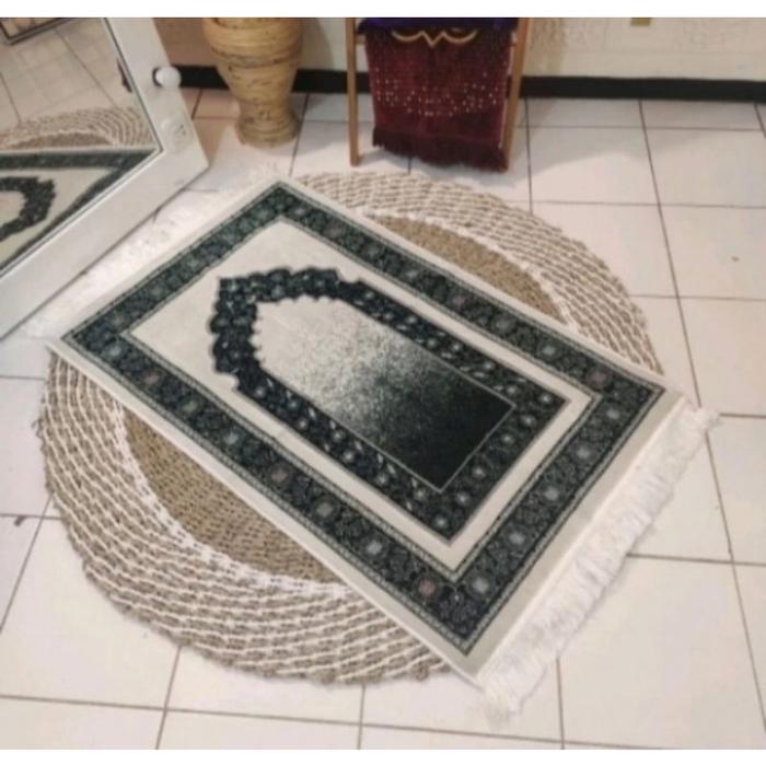 Gambar Sajadah Turky Savatek Almas Terbaru Bahan Halus dan Lembut uk 110x70 - Hitam dari Zidan muslim undefined Tokopedia