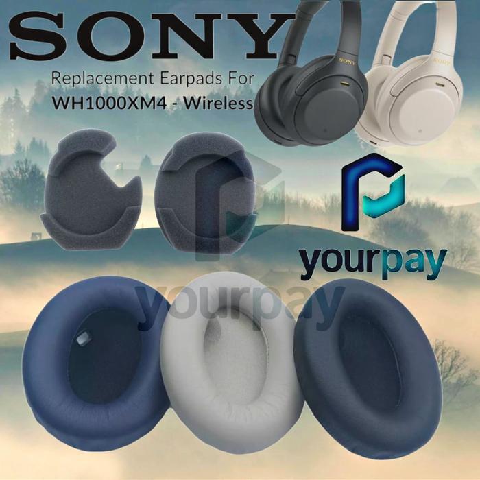 Gambar Earcup/Earpad Foam Sony WH1000xm4 WH1000 WH 1000xm4 1000 xm4 Headphone - Headband/Bando, Black dari yourpay undefined 4 Tokopedia