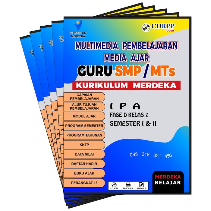 Gambar RPP SMP Kelas VII Kurikulum Merdeka Modul Ajar - Informatika dari tiTasik Store undefined 2 Tokopedia