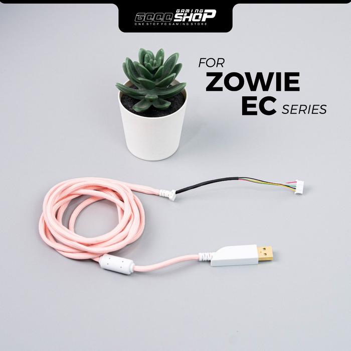 Gambar Paracord for Gaming Mouse - Zowie EC Pink, DIPASANGIN dari GOODGAMINGSHOP undefined Tokopedia
