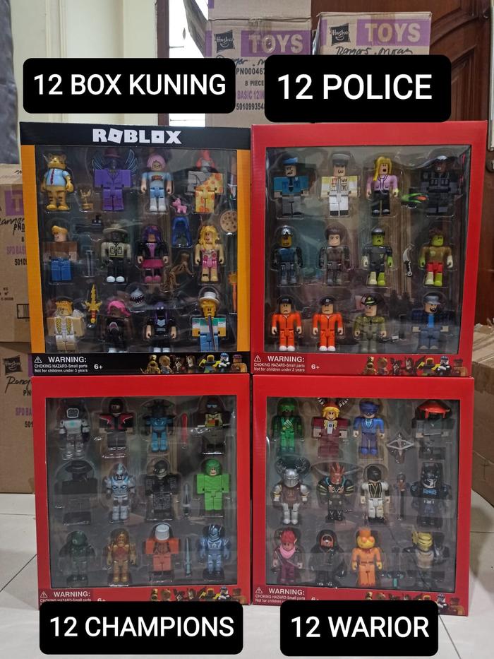 Gambar ROBLOX Box Set isi 12 - Mainan Anak / Kado Terbaru - 12 Warior dari Radabab undefined Tokopedia