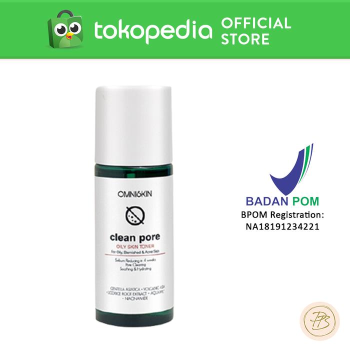 Gambar Omniskin Clean Pore Oily Skin Toner - 100ml dari Ponny Beaute Official undefined Tokopedia