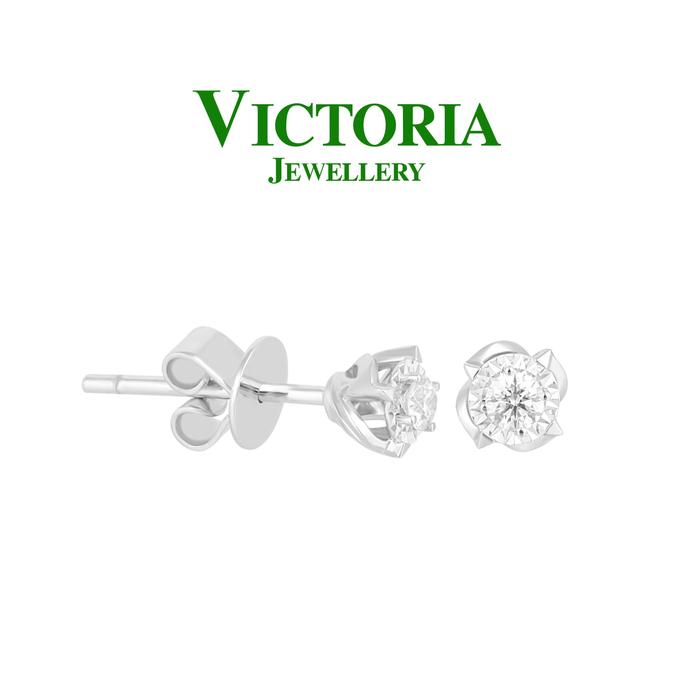 Gambar Anting Berlian VER588539 Victoria Jewellery - Rose Gold dari Victoria Jewellery Online undefined Tokopedia