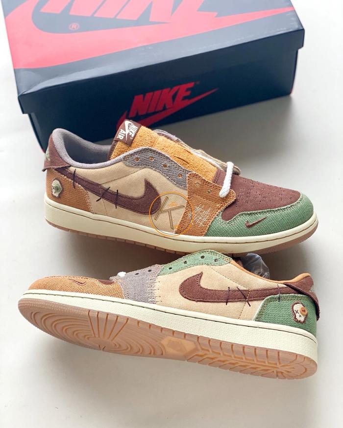 Giày Jordan Travis Scott Jordan Brown Giày Nike Air Jordan Jordan