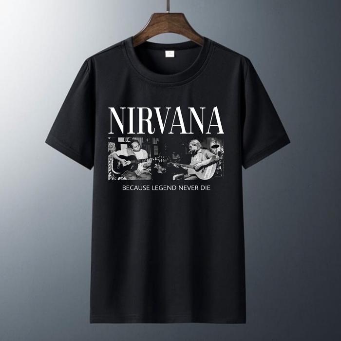 Gambar kaos nirvana mandra - Hitam, M dari Art Scope undefined Tokopedia