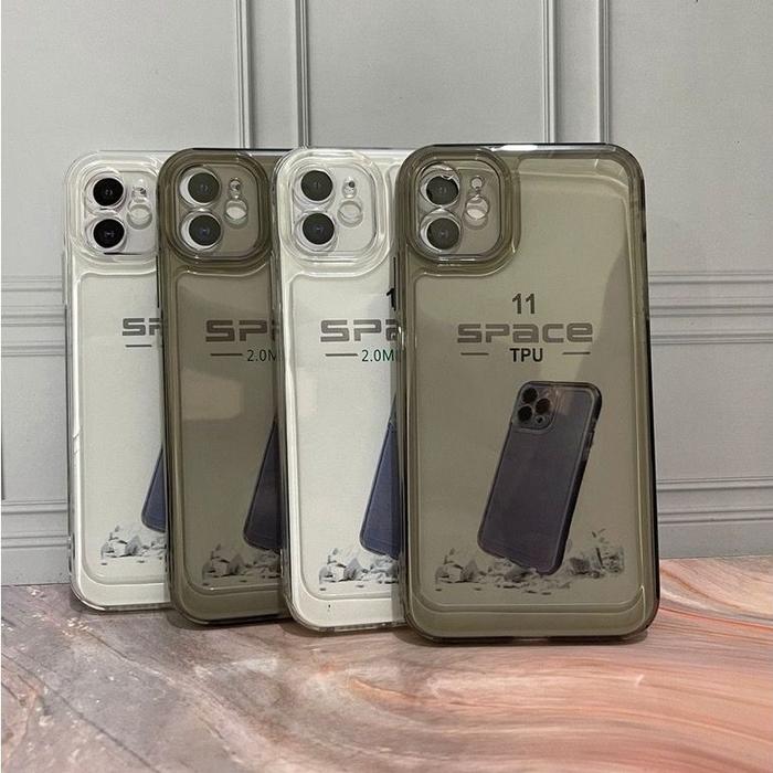 infinix hot 10play hot 11play softcase space transparan protect camera  hot 11play