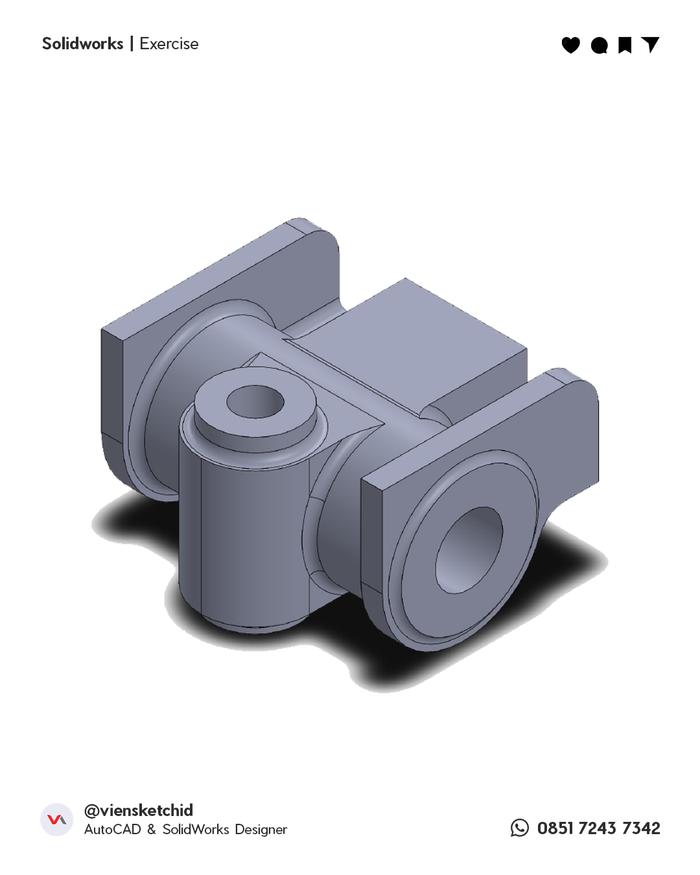 Gambar DESAIN DESIGN DRAWING MODELING GAMBAR MODEL 3D SOLIDWORKS AUTOCAD - Paket Standard dari viengroup undefined Tokopedia