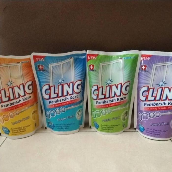 Gambar Cling Pembersih Kaca Botol Spray 440ml Cling PembersihKaca Refil 425ml - Reffil 425ml dari mitra kitchenn undefined Tokopedia