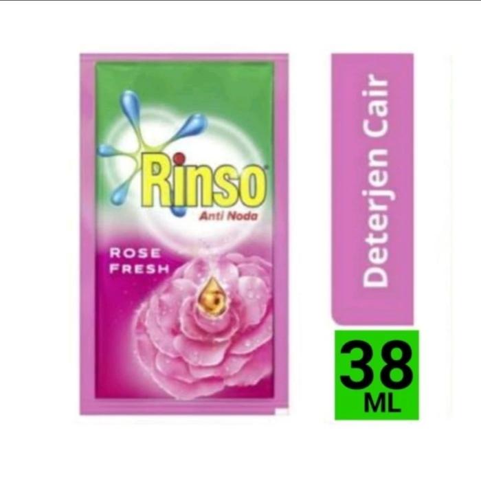 Gambar RINSO MOLTO ALL VARIAN Rinso cair/Liquid isi 12 Sachet - Pink dari TOKO LULU 66 undefined Tokopedia