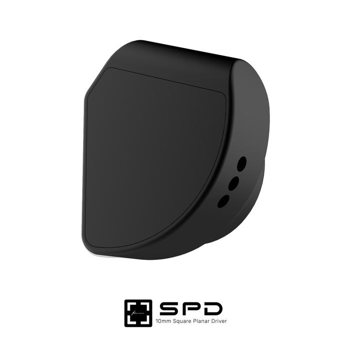 Gambar KINERA Celest Gumiho Square Planar Driver + BA In Ear Monitor Earphone - Black-NoGaransi dari Moticc undefined Tokopedia