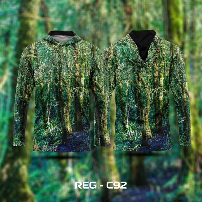 Gambar kaos pria lengan panajang hoodie/kaos berburu/baju hunting natural - C92, S dari HobiAdventure undefined Tokopedia