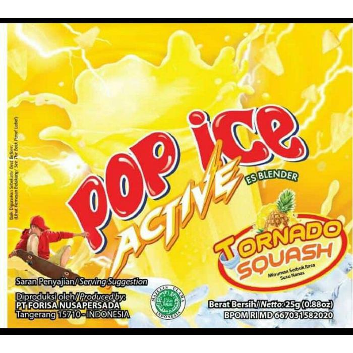 Gambar POP ICE ALL VARIANT / POP ICE / POP ICE SULTAN / POP ICE ACTIVE - ACTIVE TORNADO dari AmandaAnggunia undefined Tokopedia