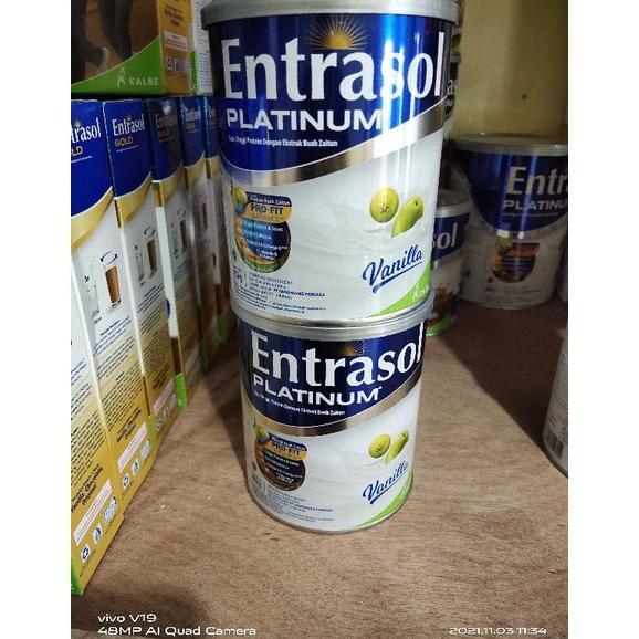 Gambar Entrasol Platinum 400 Gr - Vanila, 400 gr dari ranggatan undefined Tokopedia