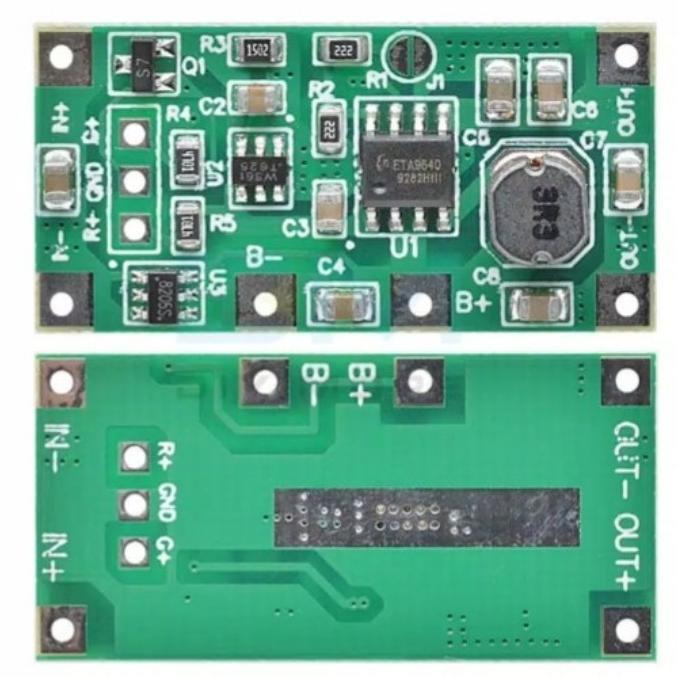 Gambar Modul Ups Dc Power Backup Auto Charge 18650 5V 9V 12V - 5 Volt dari sigitros undefined Tokopedia